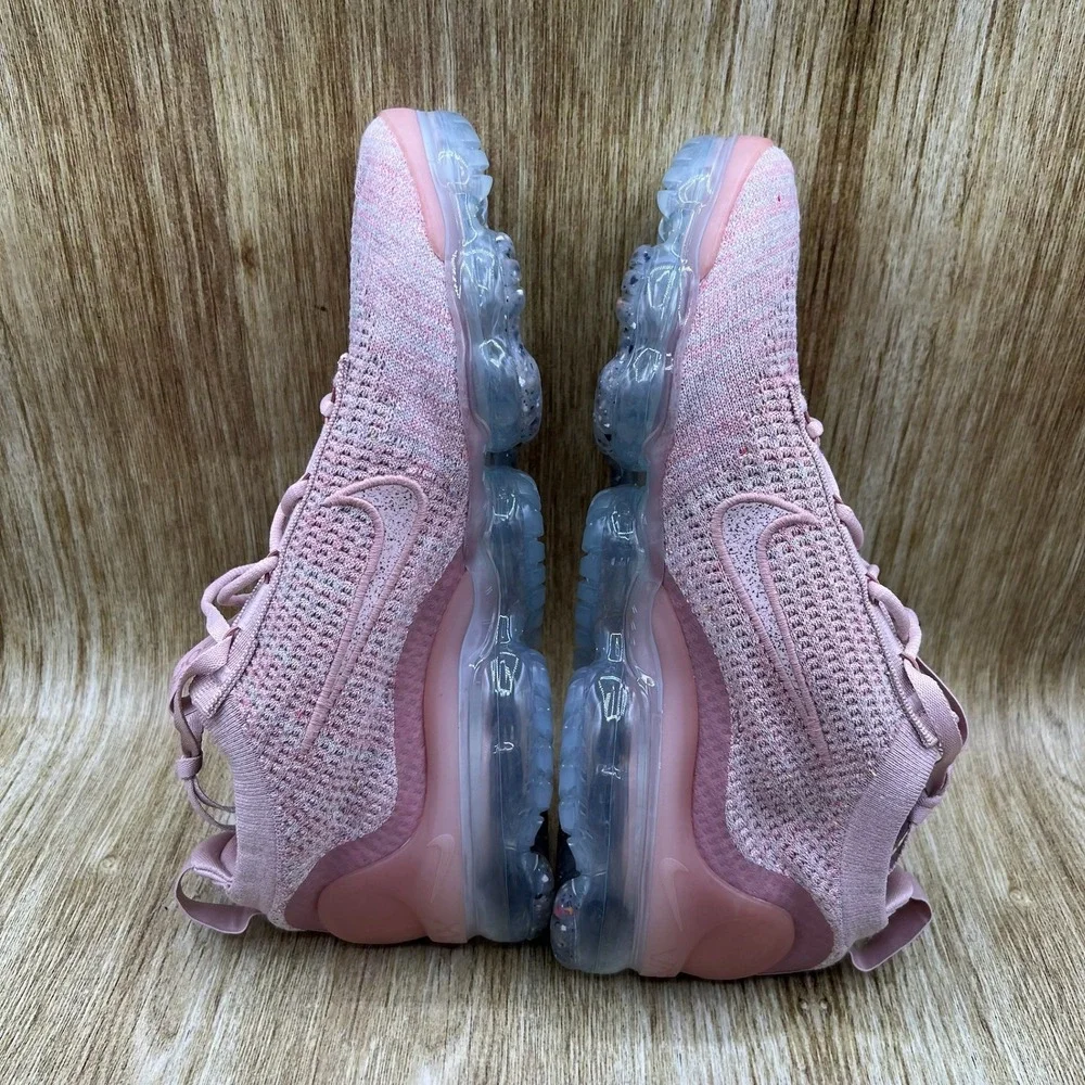 Nike Air VaporMax 2021 Flyknit Mens 10 Womens 11.5 Pink Oxford Rose DJ9975-600 - Picture 7 of 10